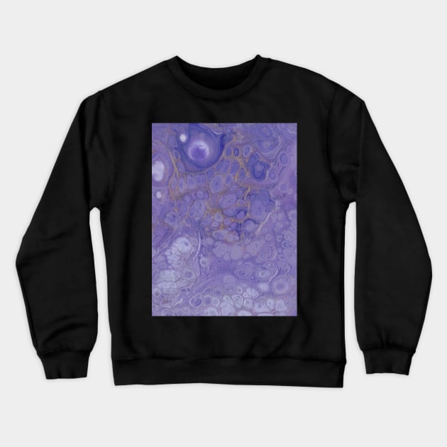 Lilac Eye Crewneck Sweatshirt by Orphean Designs